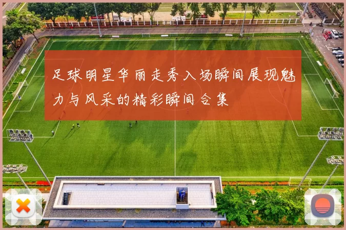 足球明星华丽走秀入场瞬间展现魅力与风采的精彩瞬间合集