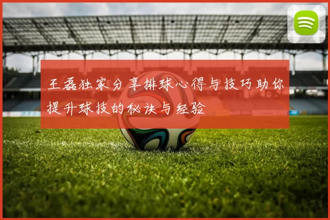 王磊独家分享排球心得与技巧助你提升球技的秘诀与经验